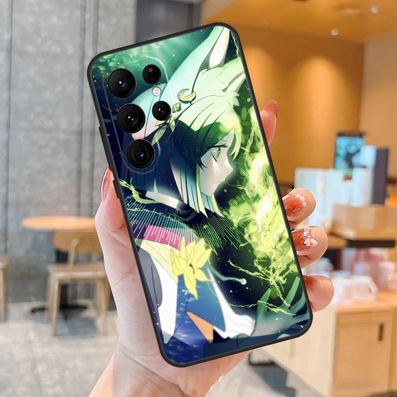 جينشين تأثير تشديد لسامسونج غالاكسي S20 FE S21 FE S22 S23 الترا S8 S9 S10 زائد نوت 20 الترا الهاتف