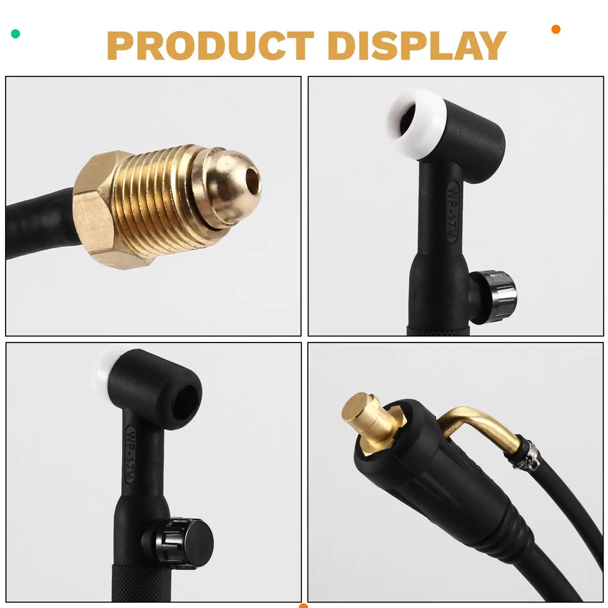 

A64K WP17V TIG Welding Torch 4M Argon TIG Torch with 10-25mm² Connector Lift TIG Burner for Soldering Welding Equipment