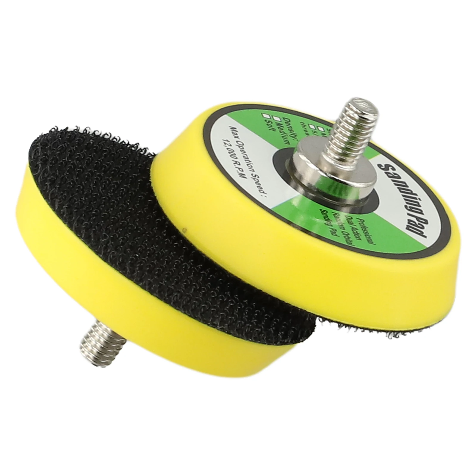 エアサンダーパッド-2インチ-バッキングパッド-狭い場所での作業に最適-長持ちする性能-粘着式サンドペーパー研磨ホイール用