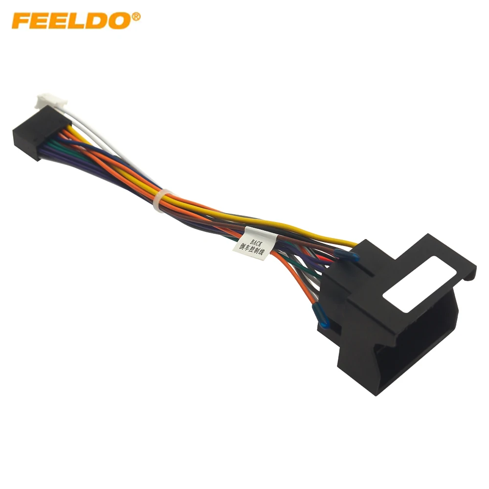 Car 16pin Power Cord Wiring Harness Adapter For Geely Borui (GC9) 2017 Auto Radio Installation Head Unit