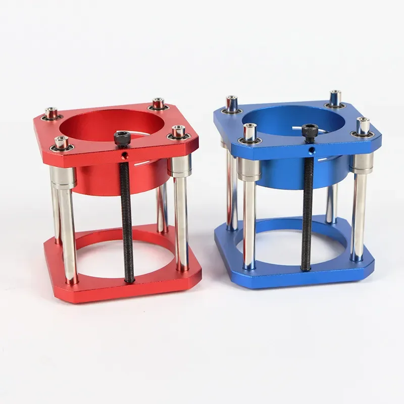 Aluminum Alloy Engraving Machine Flip Chip Lifting Base Woodworking Edging Machine Accessories High Precision Customization