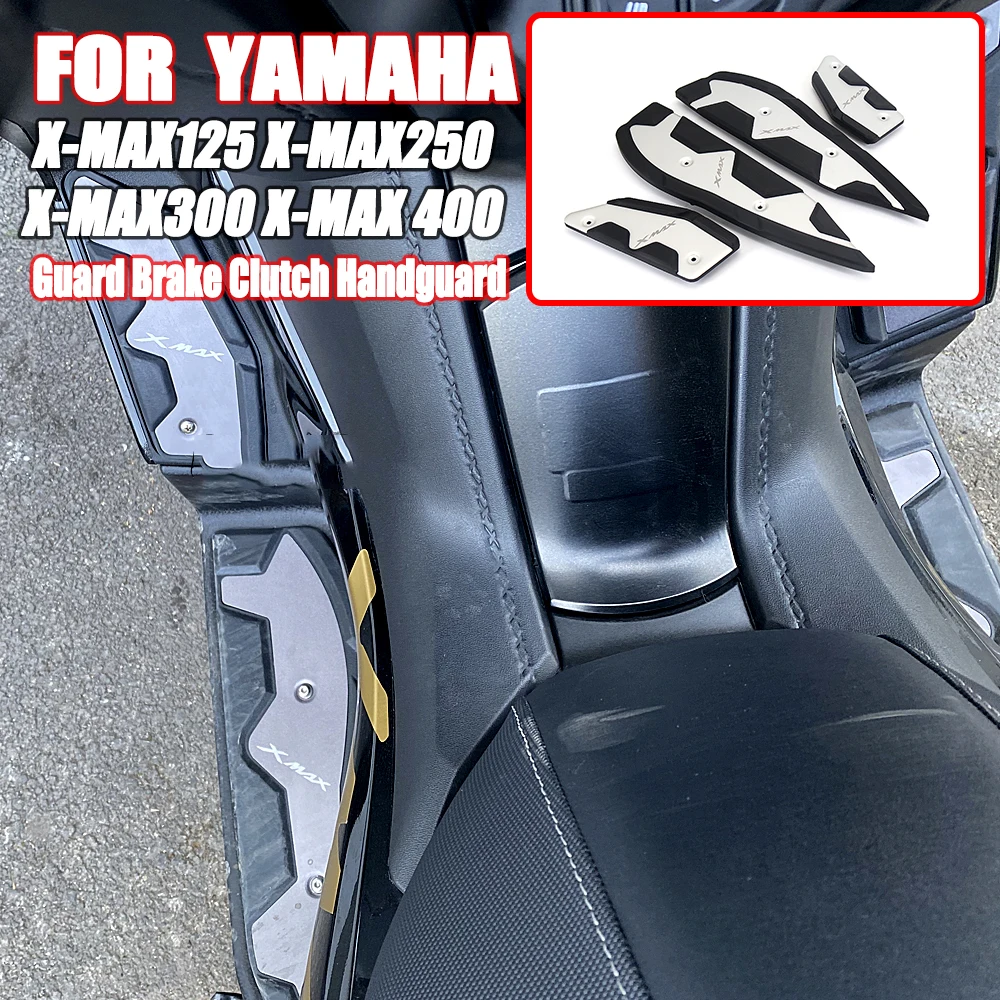 Motorcycle For YAMAHA XMAX 400 300 250 125 Pedal Non-slip Foot Pad Pedal aluminum+rubber X-MAX125 X-MAX250 X-MAX300 X-MAX 400