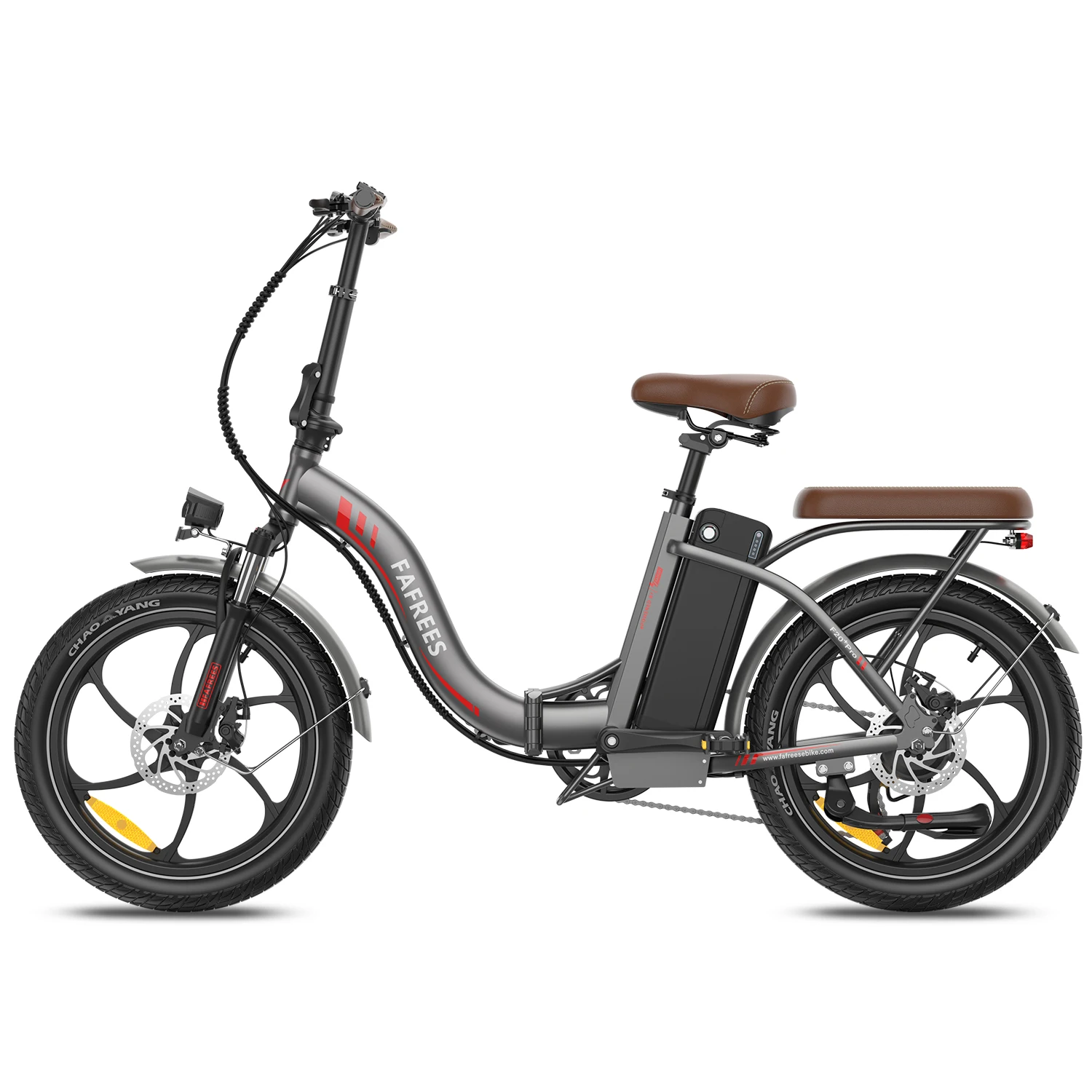 Fafrees F20+ Pro opvouwbare elektrische fiets 36V 25Ah verwijderbare batterij 20" x 3,0 MTB ebike voor volwassenen