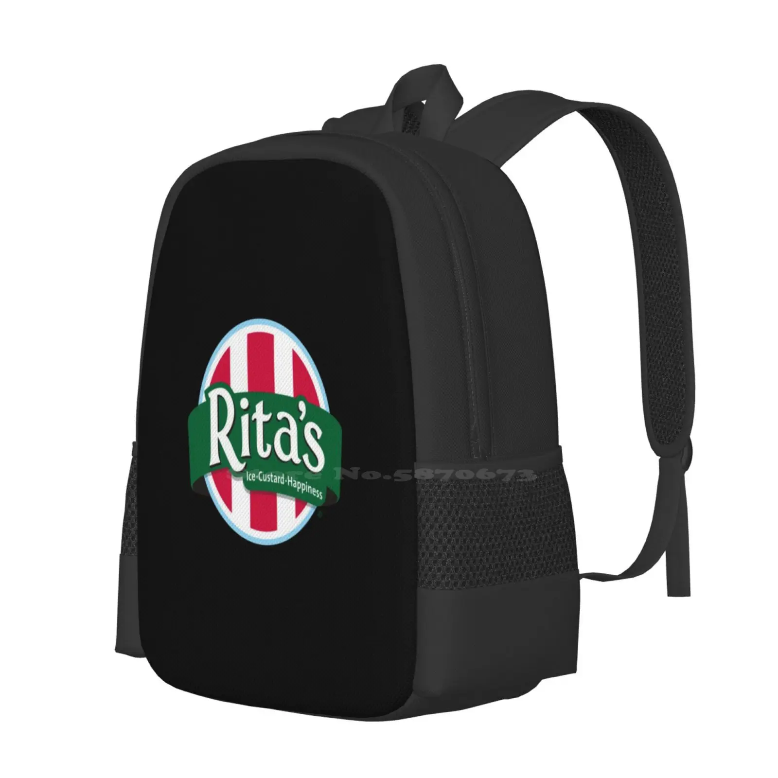 Untitled School Bag Big Capacity Backpack Laptop Pops Homemade Italian Ice Ritas Italian Ice And Custard Ritas Italian Ice