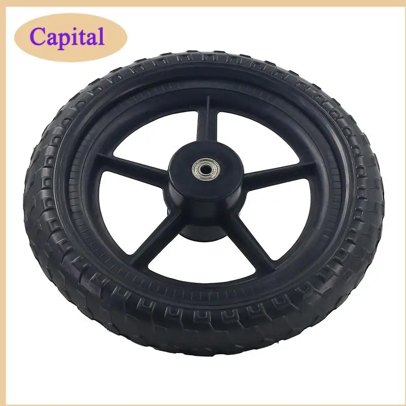 12 Inch Solid Foaming Wheel for Kids Scooter Children's Balance Car Slide No Inflation Front and Rear Plastic Wheel
