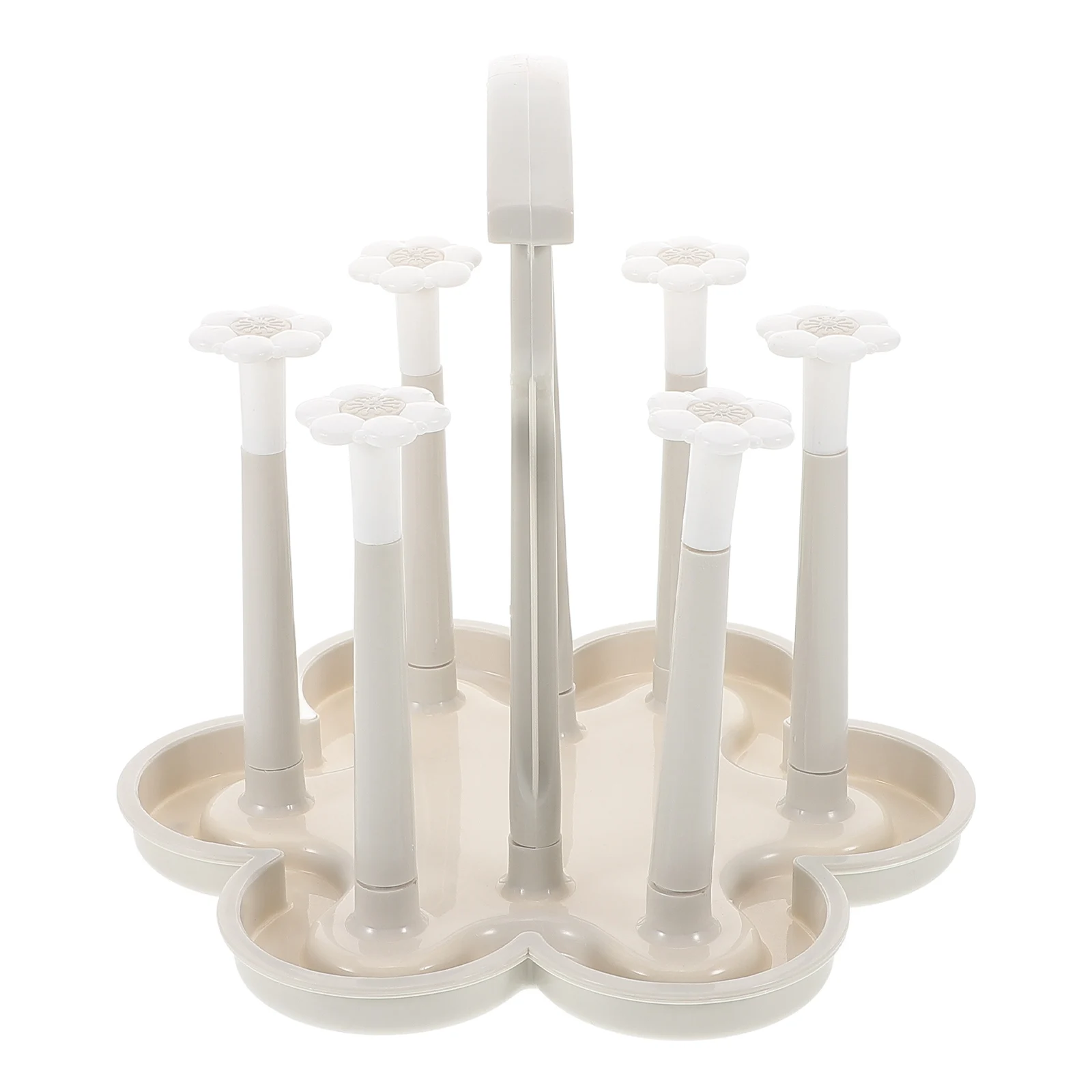 

Cup Holder Racks European Style Drain Baby Bottle Drying Rack Rack for Kitchen Baby Milk Container Drying Stand Space Saving