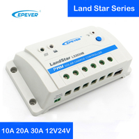 EPEVER LS1024B LS2024B LS3024B 10A 20A 30A Land Star Series Solar Charge Controller 12v 24v Auto Work Solar Regulator