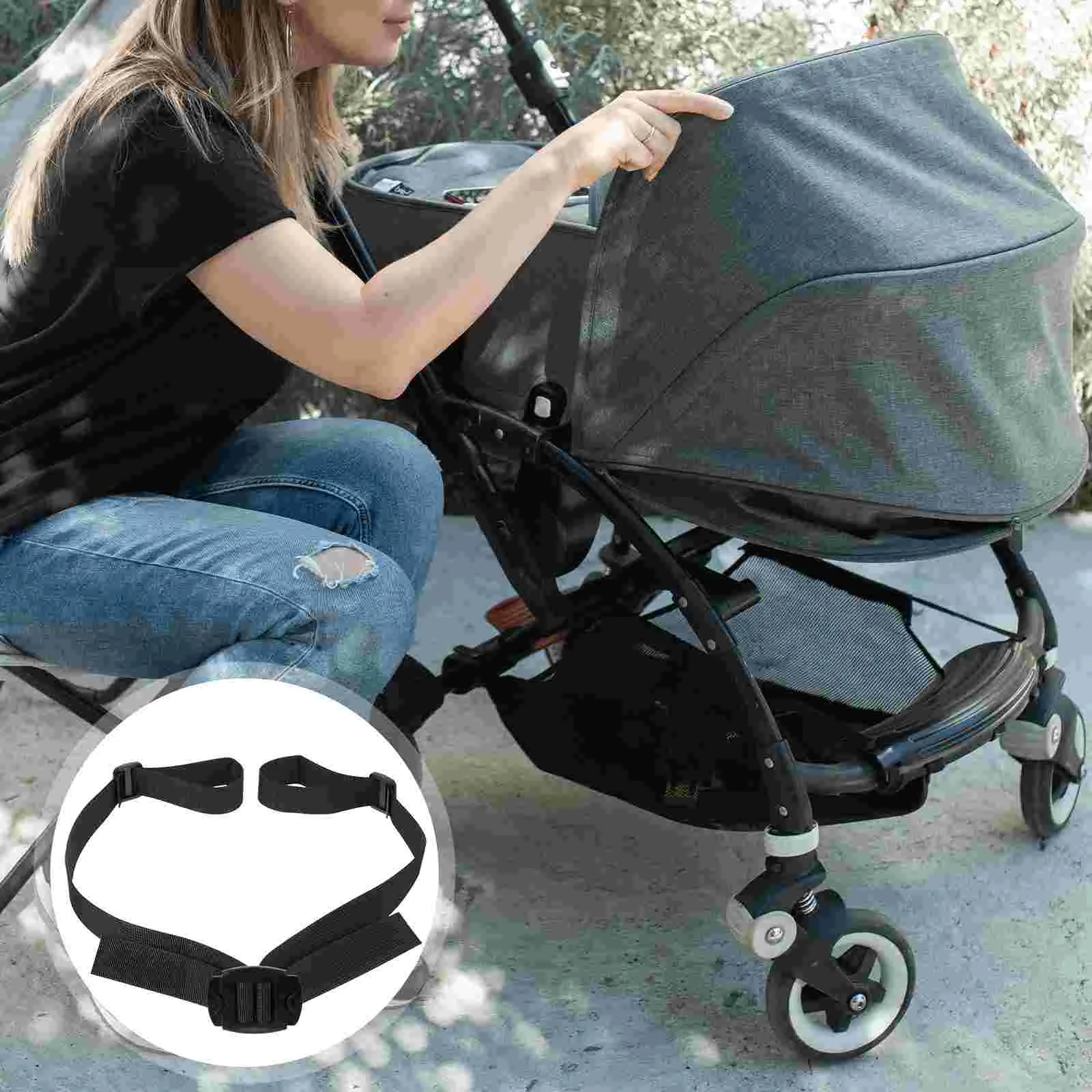 Universal Baby High Chair Nylon Straps Universal Fit Safety Belt Booster Seat Attachment Baby Carriage Accessories