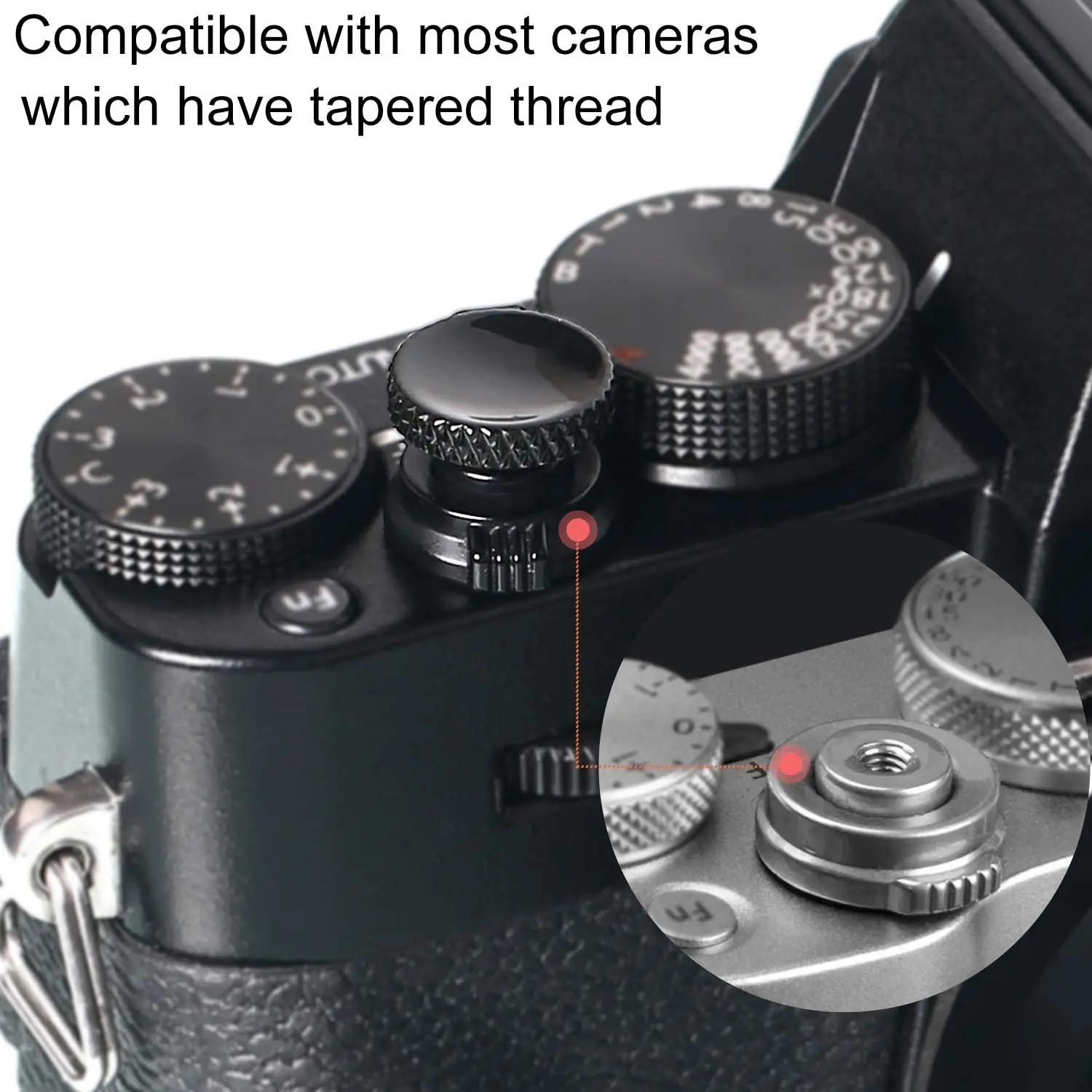 Hot Camera Shutter Button, and Delicate Soft Shutter Release Button (3 Pack)