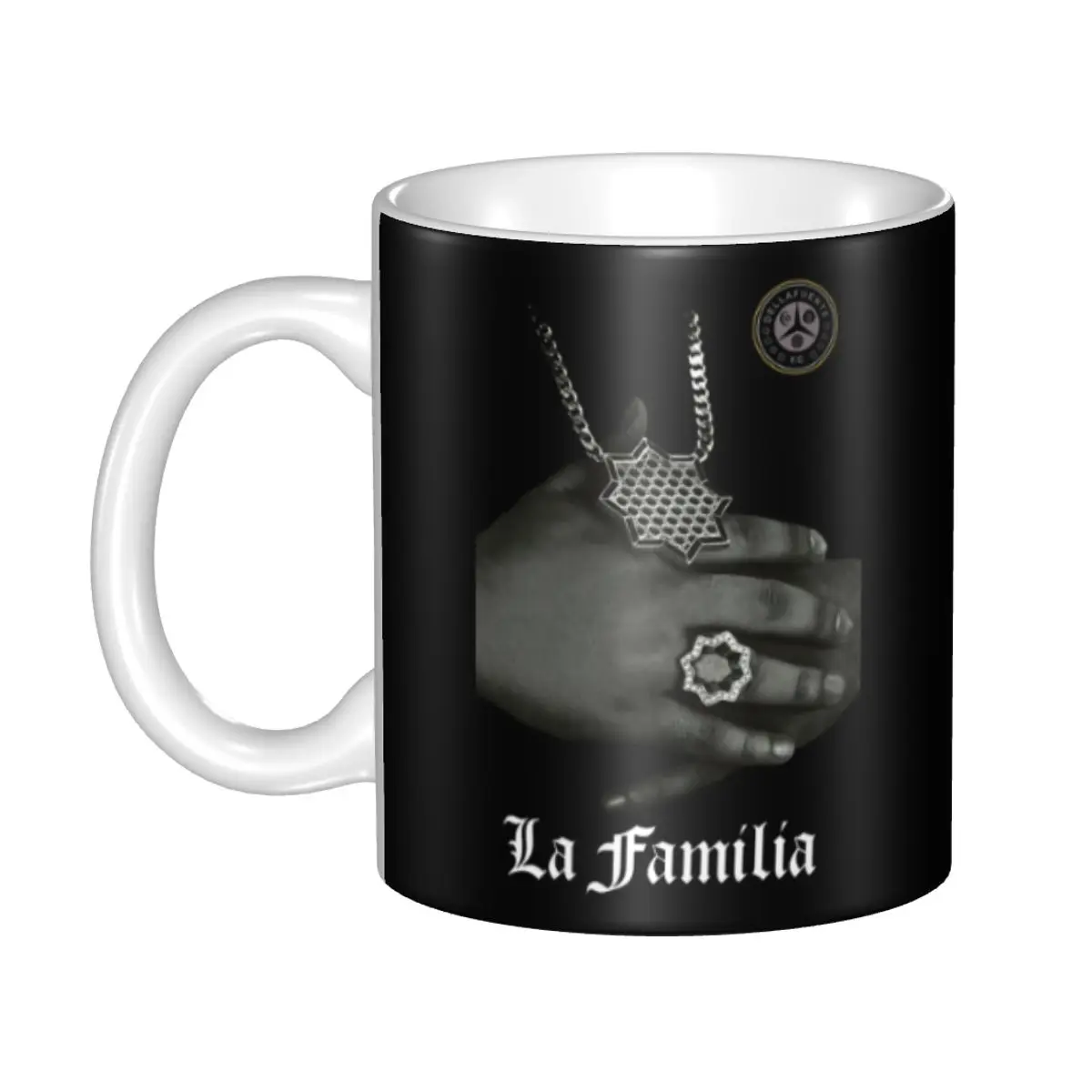 Dellafuente Mugs Customized Spanish Rapper Coffee Ceramic Mug Creative Present