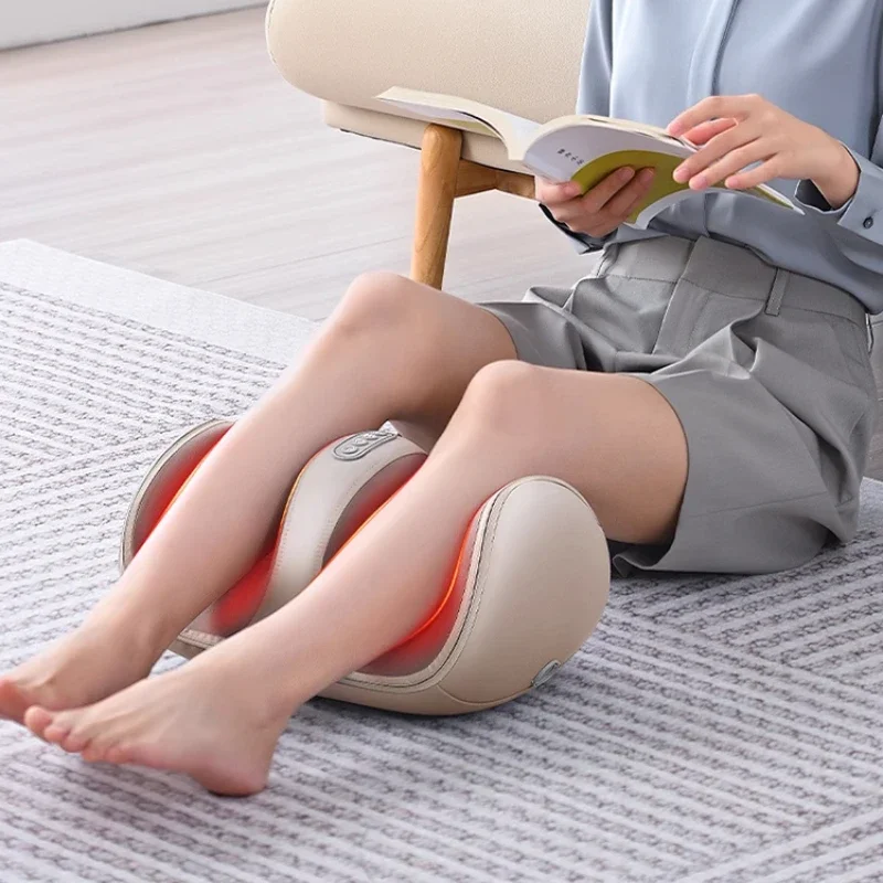 Fully - automatic Calf massager with kneading and pressing foot sole pedicure machine - foot massager