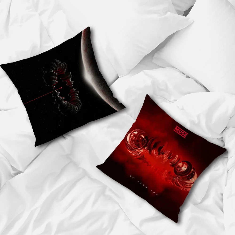 Muse The Wow Signal cushion cover Pillow Cover Home Sofa living Room Office Coffee Shop Car PillowCover