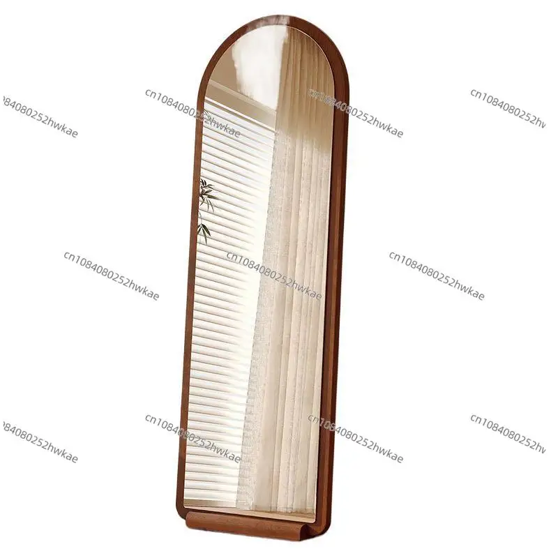

Solid wood full-length mirror, floor mirror, home decor, girls' bedroom full-length mirror, clothing store, fitting