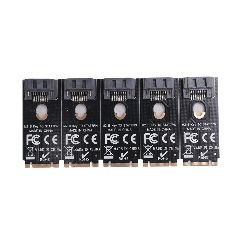 Pcie X16 M.2 Key B Nvme SSD Adapter Card As Shown PCB SSD Adapter Card NGFF SSD Expansion Card