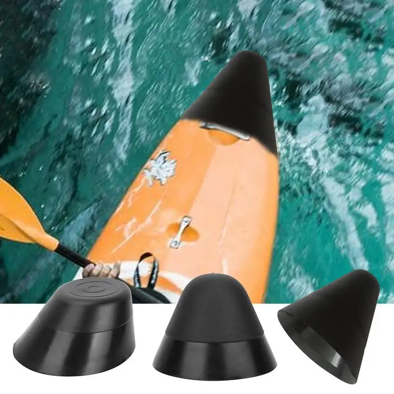 Anti Collision Head For Boats 45/90 Degree Or Flat Boat Anti Collision Head Protector Crashproof Kayak Guard Cone Accessory For