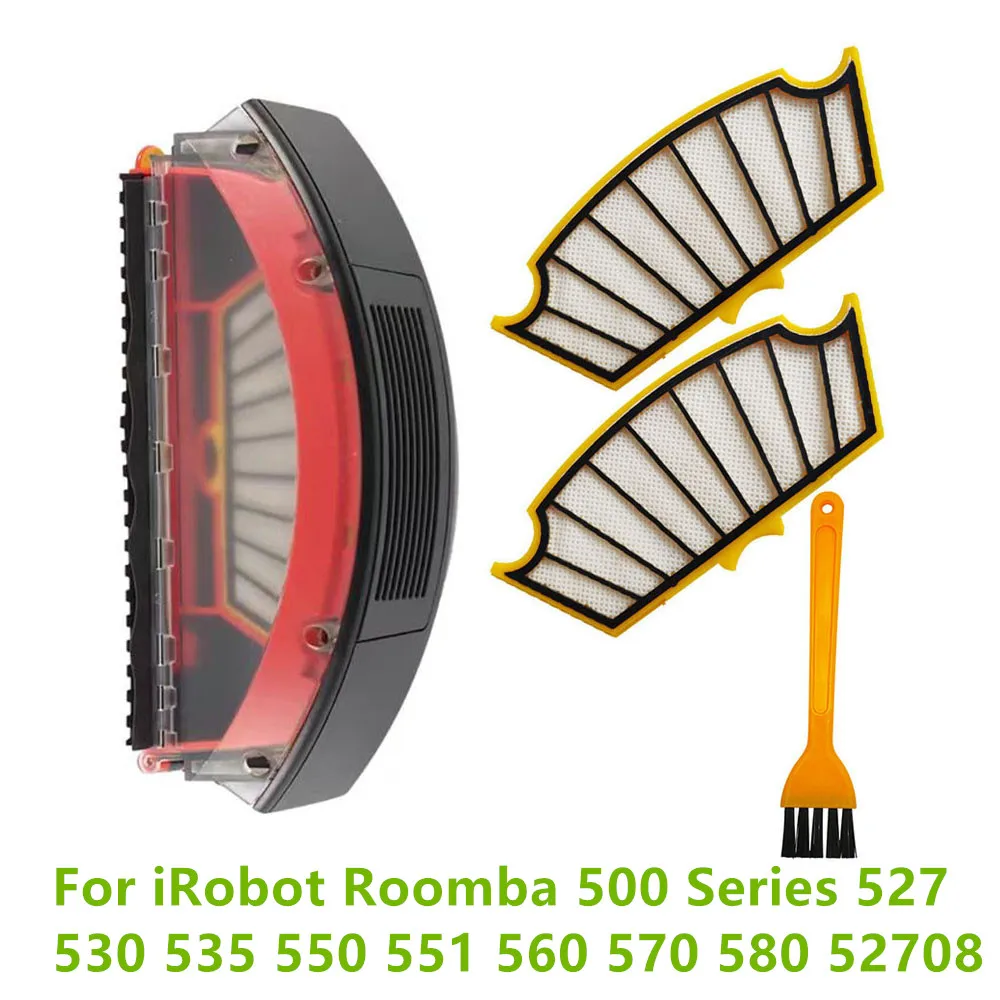 

Dust Bin Box with Filter For iRobot Roomba 500 Series 527 530 535 550 551 560 570 580 52708 Dust Collecting Box Vacuum Cleaner