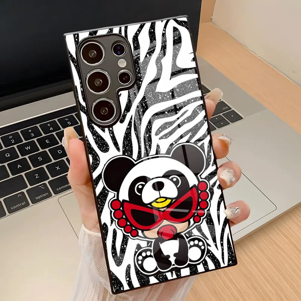 Hysteric Mini Phone Case For Samsung A17 S26 Ultra S24 25 Fe S22 S23 21 A57 A37 A54 A34 A53 A16 Glass Cover