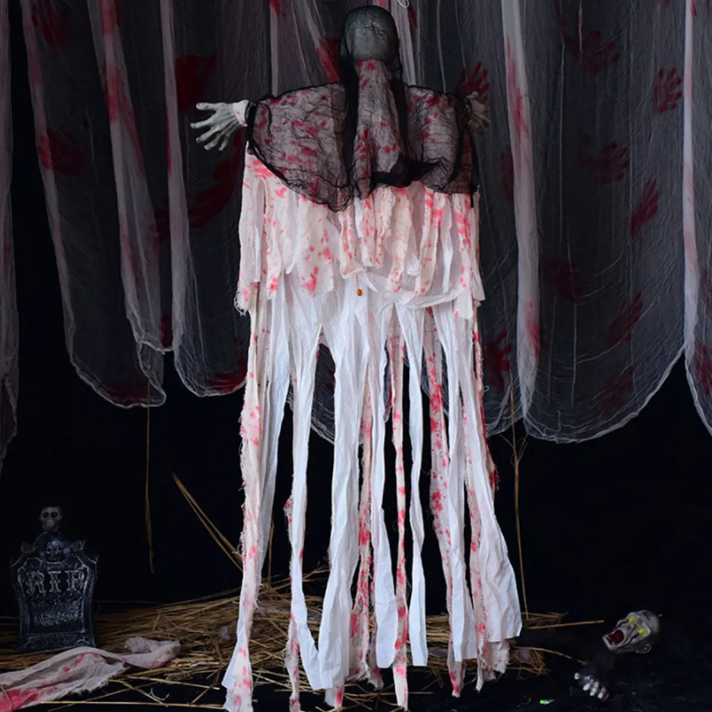 تجهيزات حفلة الهالوين لعبة متوهجة مهرجان عطلة الطعام بار متجر ديكورات للباحة منزل مسكون رعب زخرفة صعبة