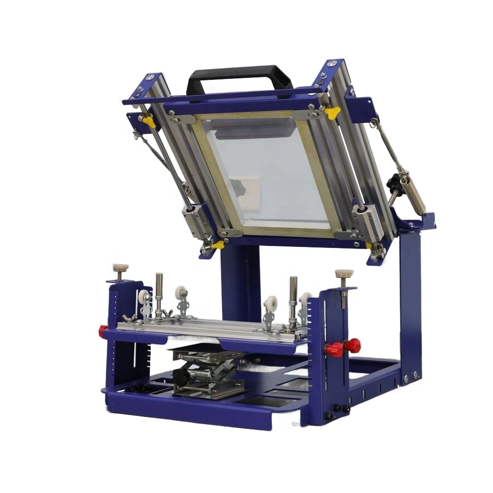 【HOT】DL-QM-D80 Curved Surface Screen Printing Machine for Bottles, Cups, Tubes, Max. Print Area 160x140mm