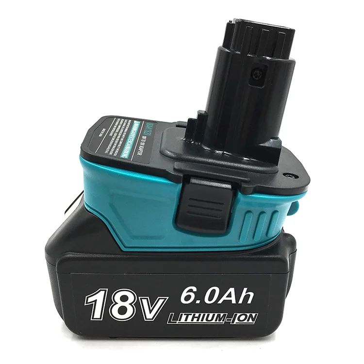 Suitable for Makita 18V lithium battery Adapter Suitable for Dewalt 18V Ni-CD power tools, model MAK1820, stable connection