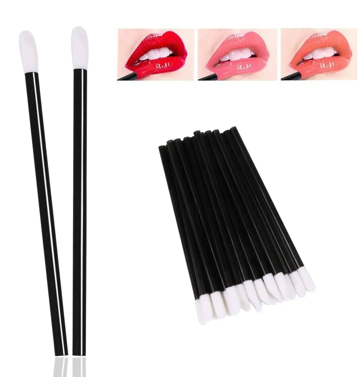 4000 PCS Disposable Lip Brush Women Accessories Wholesale Lipstick Gloss Wands Applicator Perfect Best Make Up Tool Lip Cleaning