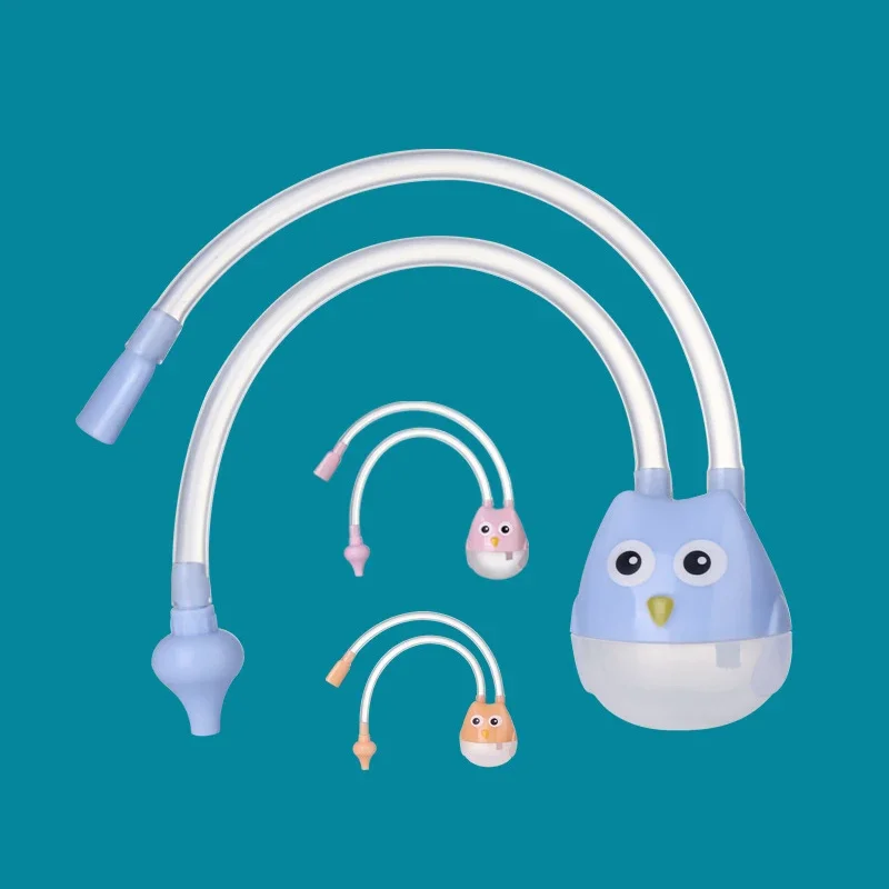 60PC Wholesale Nasal Aspirator Infant Nasal Suction Snot Cleaner Baby Mouth Suction Catheter Children Cleansing Sucker Nose Tool