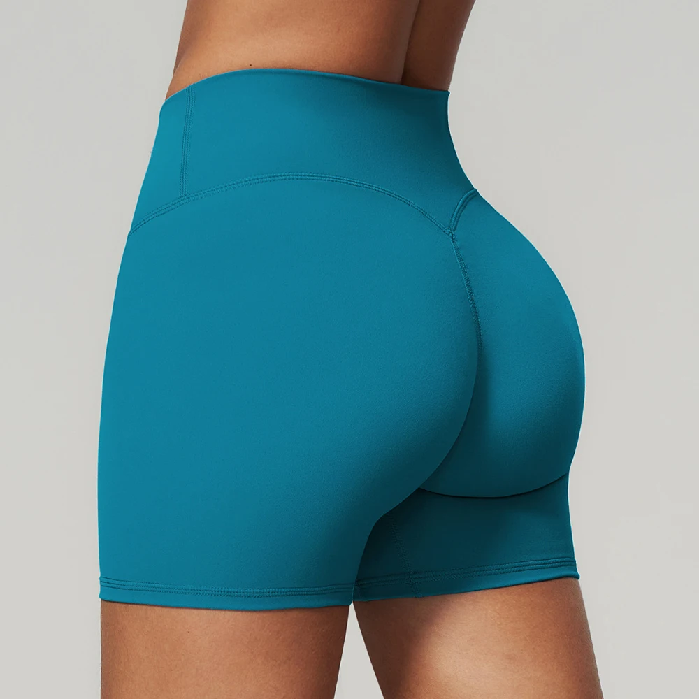 Summer Yoga Shorts Women Fitness Shorts Running Cycling Shorts Breathable Sports Leggings High Waist Workout Shorts Gym Shorts