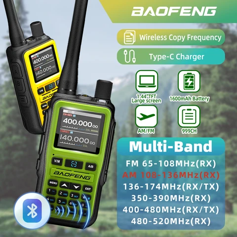 Рация Baofeng UV-5R Mini - Комплект из 2 шт. с высокой мощностью и дальностью связи — фото товара