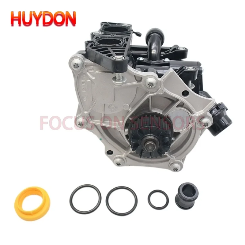 06L12111P Water Pump Thermostat Assembly For Audi A3 A4 S3 A5 A6 A7 Q3 Q5 Q7 VW Golf Passat Tiguan Arteon Jetta Skoda Porsche view 3