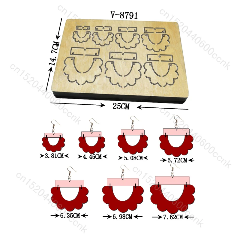 

New Earring Wooden Dies Cutting Dies Scrapbooking /Multiple Sizes /V-8791