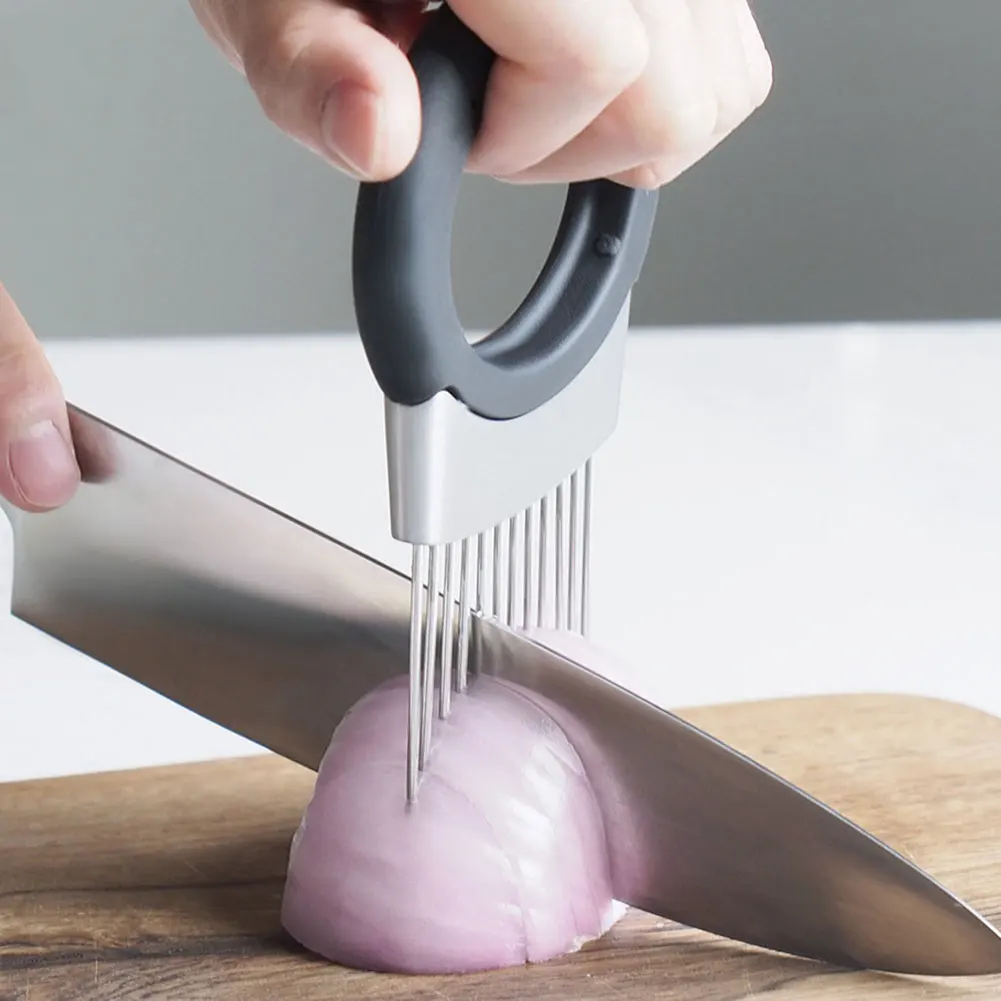 

Fruit Veggie Prepping Assistant Multi-Functional Chopper Slicing Assistant Tool For Meat Vegetable Home Kitchen Essential