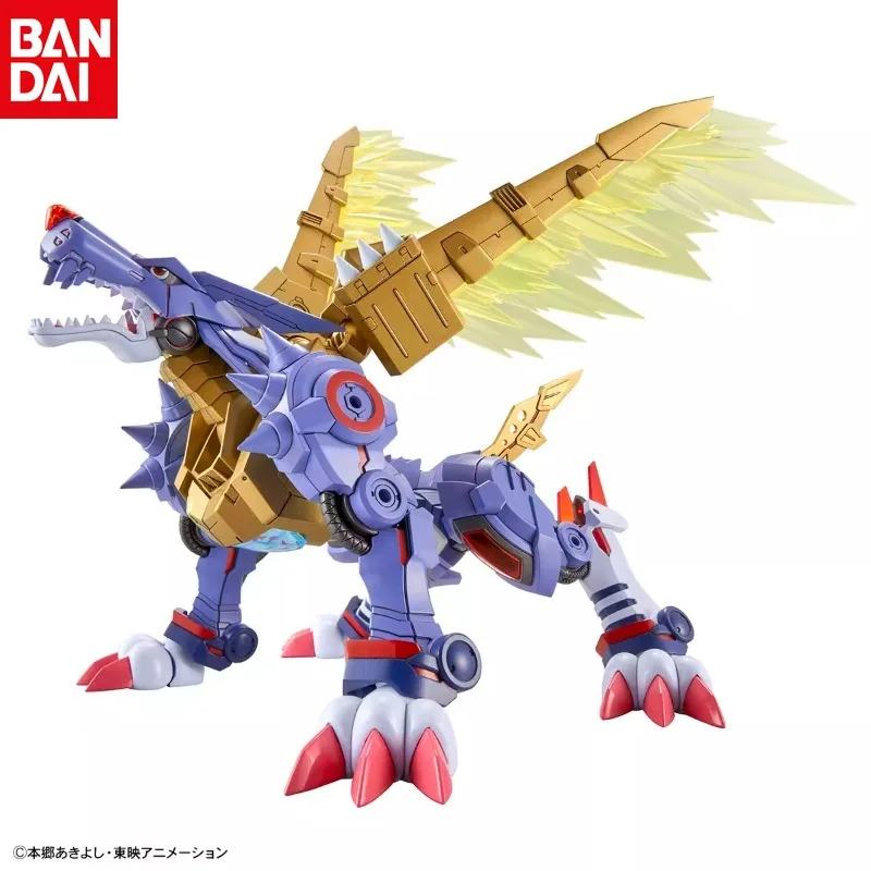 

BANDAI Brand New Genuine Digimon Model FRS Tyrannosaurus Metal Garurumon Movable Model Figure Model in Stock