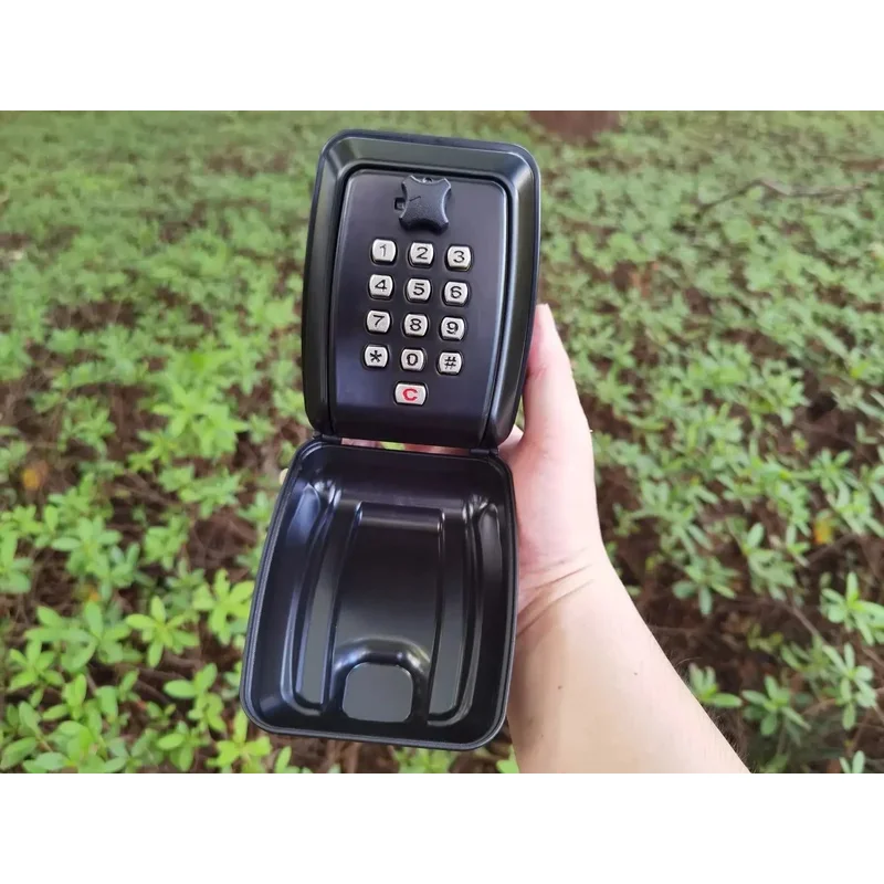 Push Button open Wall Mounted Combination keypad secret Safety locker with 5 keys large capacity storage safe lock box