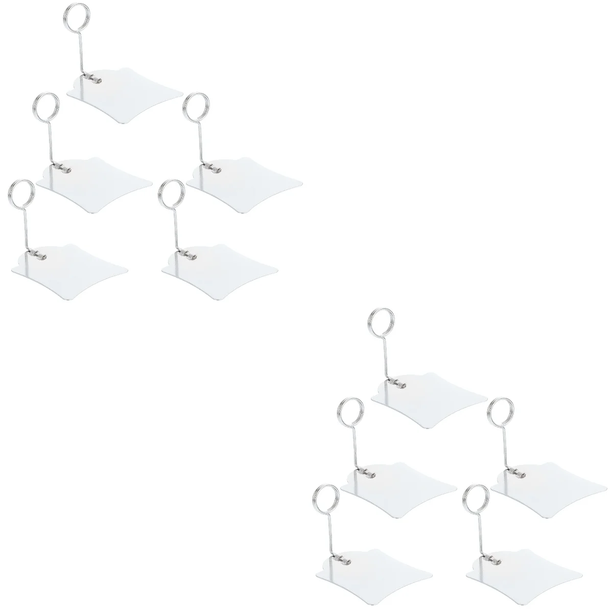 

Набор из 2-х зажимов для ценника, зажим для продуктов, рекламный дисплей, проводной держатель для этикеток, металлическая стойка, знак для еды