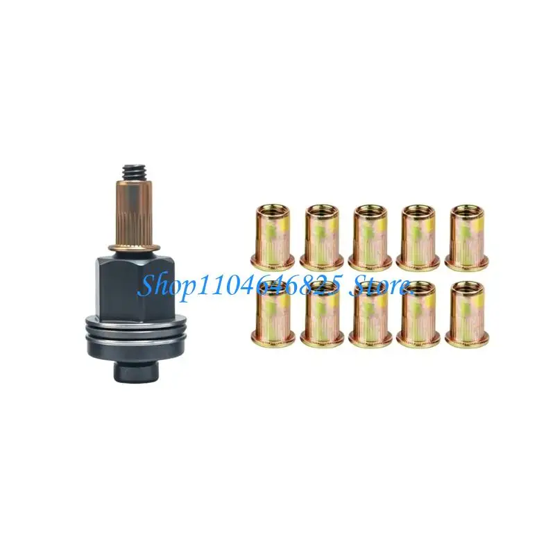 Replacement Insert Tool Head with 10 Fasteners Suitable for Manual Installation
