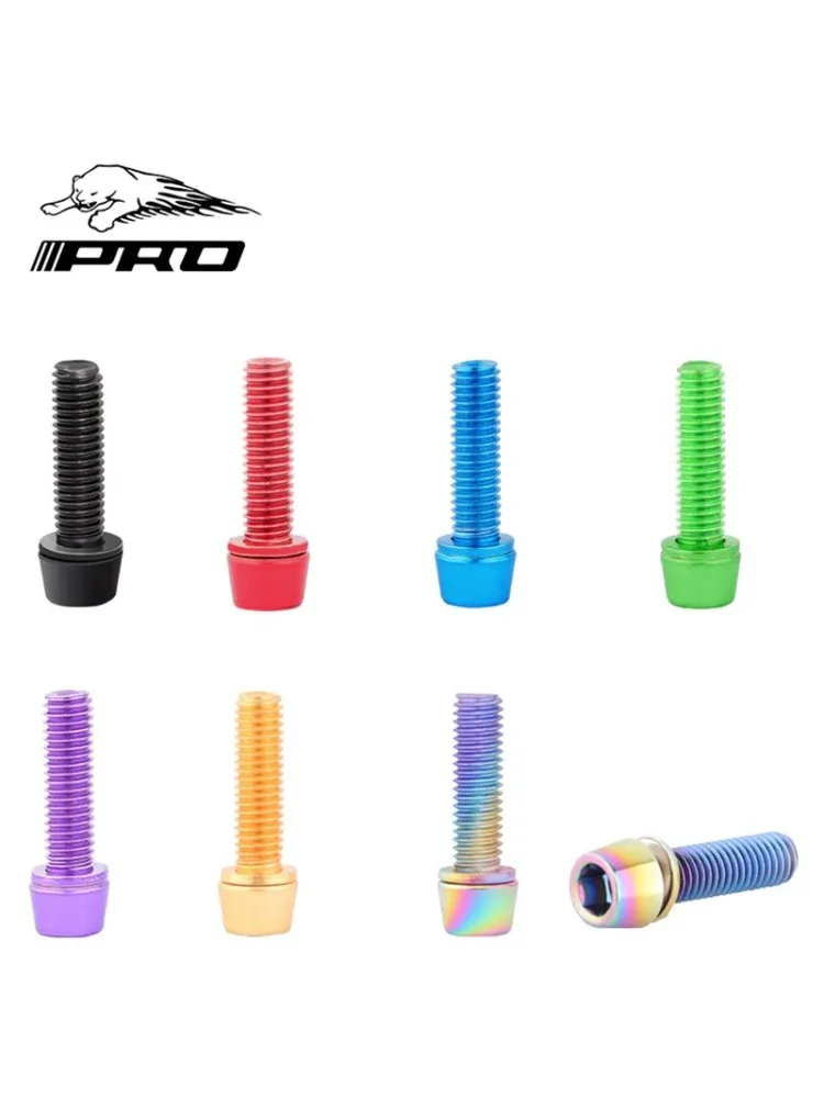 AliExpress 6PCS M5*18mm MTB Stem Screws Colorful Stainless Steel Handlebar Bolts for Bike Stem Riser