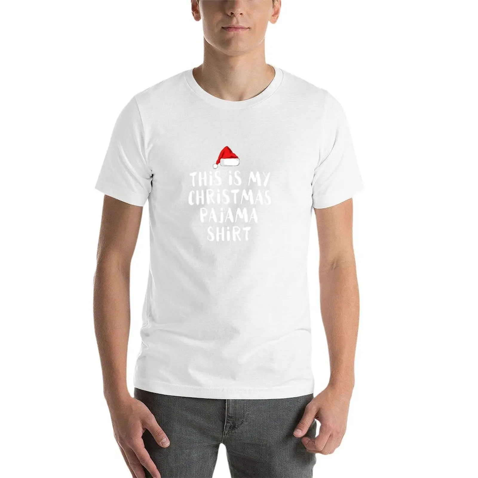 تي شيرت This Is My Christmas Pajama تي شيرت للرجال مطبوع عليه تي شيرت للرجال #4