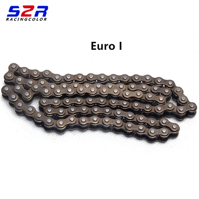 motorcycle YBR125   cam timing chain small roller chain Tank chain for Yamaha 125cc YBR 125 XTZ125 TTR transmission spare parts