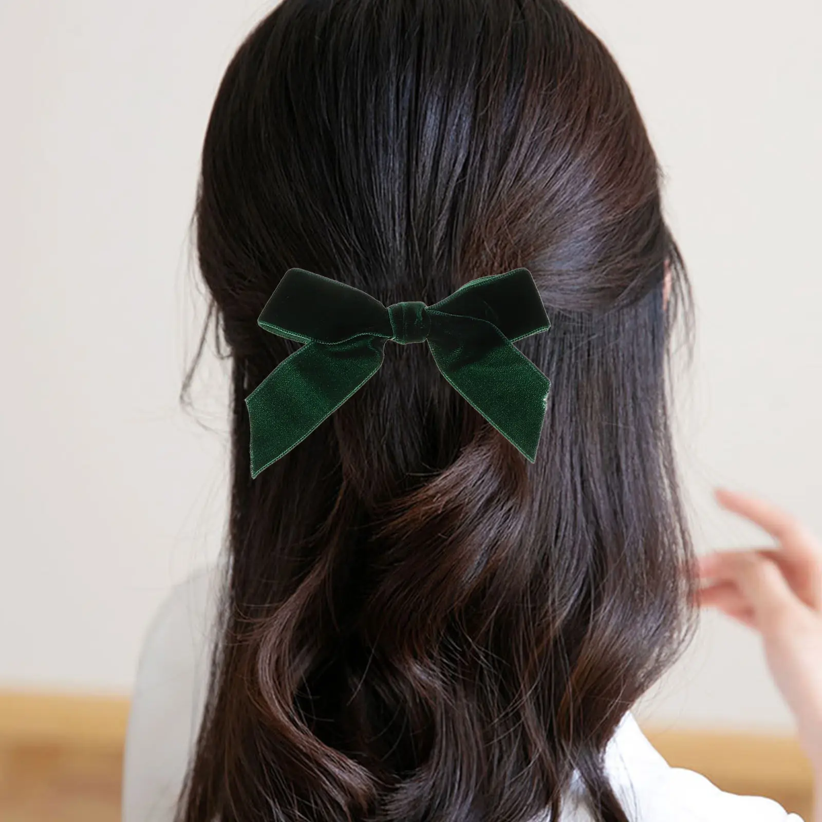 

Набор из 3 заколок-бантиков для волос в стиле милой принцессы, мягкие и удобные, с дизайнерским верхним креплением, для девочек и женщин, на каждый день, для вечеринок, свадеб и праздников