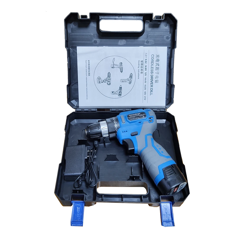 16.8V lithium battery powered cordless brushless drill brushless screwdriver