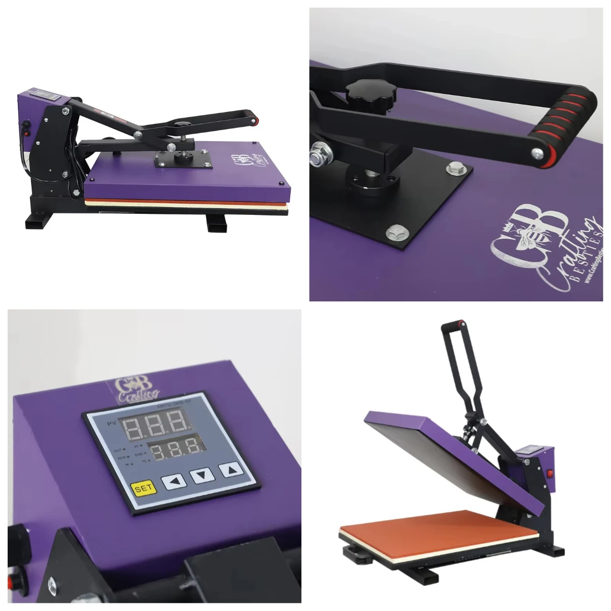 WJW Custom Large Format Area 16*24 High Pressure T-Shirt Printing Sublimation Machine Heat Press Machine