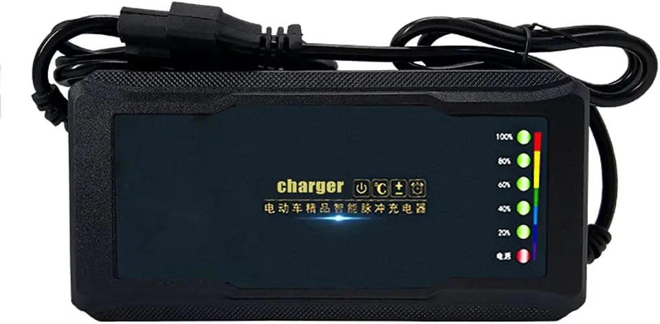 

60V 20H Universal Electric Bike Scooter Charger with Short Circuit Protection T Port Plug
