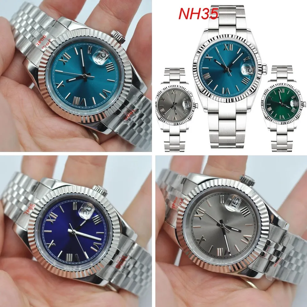 

Moq 5 units wholesale price custom logo high quality luxury watch 36mm 39mm NH35A Automatic Men Watch Sapphire