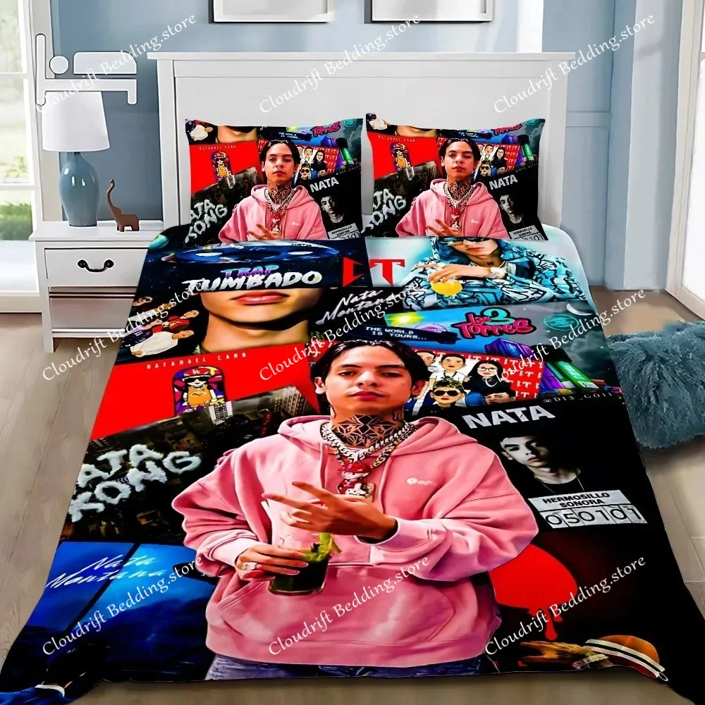 

Nata Montana Natanael Cano Duvet Cover Pillowcase Bedding Set Adult Girls Boys Bedroom Decoration Children Single Double Size