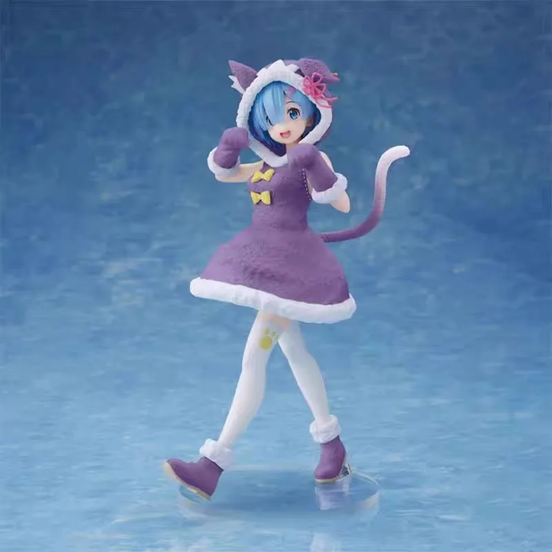 TAITO Original:Re:Zero REM Parker Fairy VER.20cm PVC Action Figure Anime Figure Model Toys Figure Collection Doll Gift