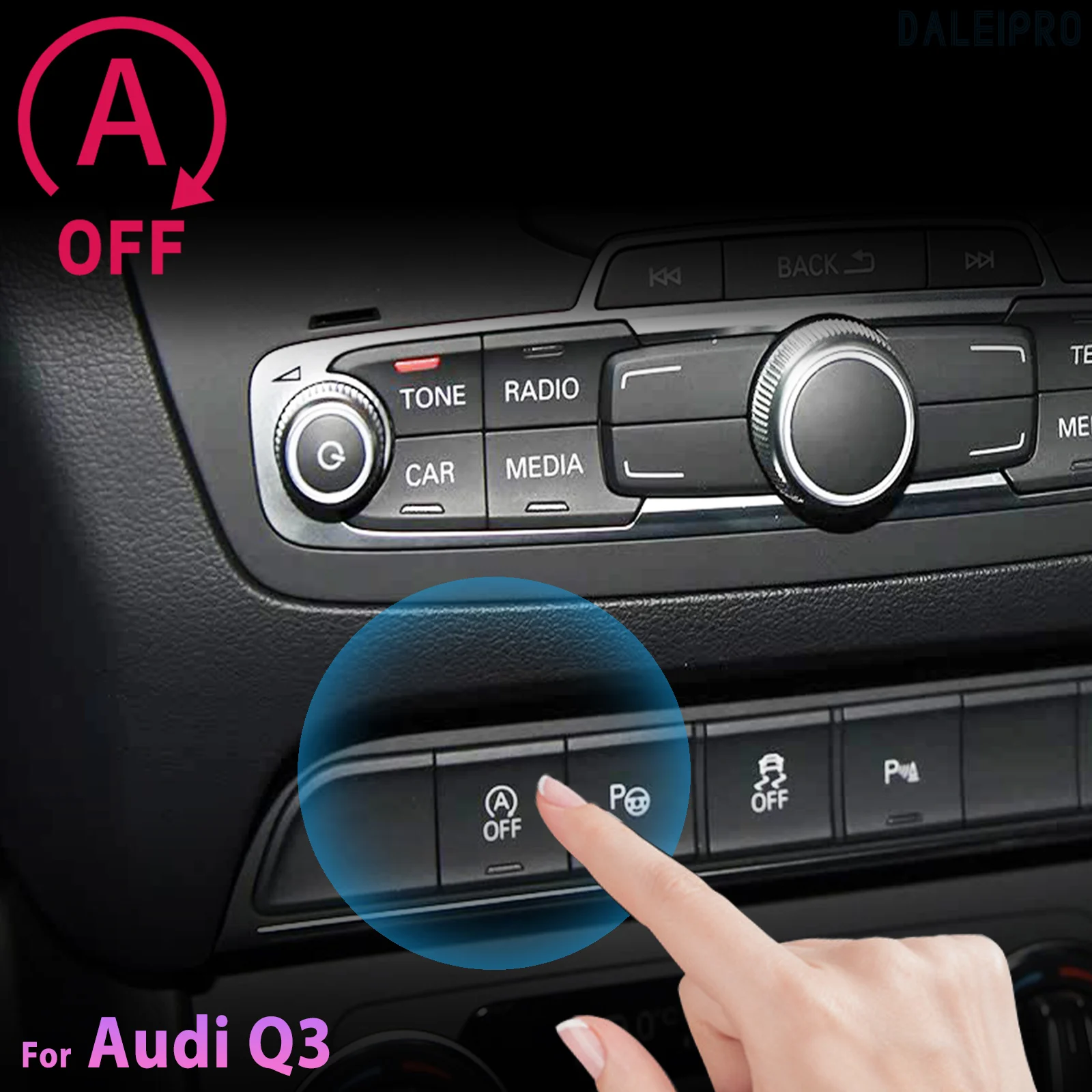 For Audi Q3 8U 2013-2016 2017 2018 Automatic Stop Start Engine System Disable Smart Shut Down Car Auto Start Stop Eliminator