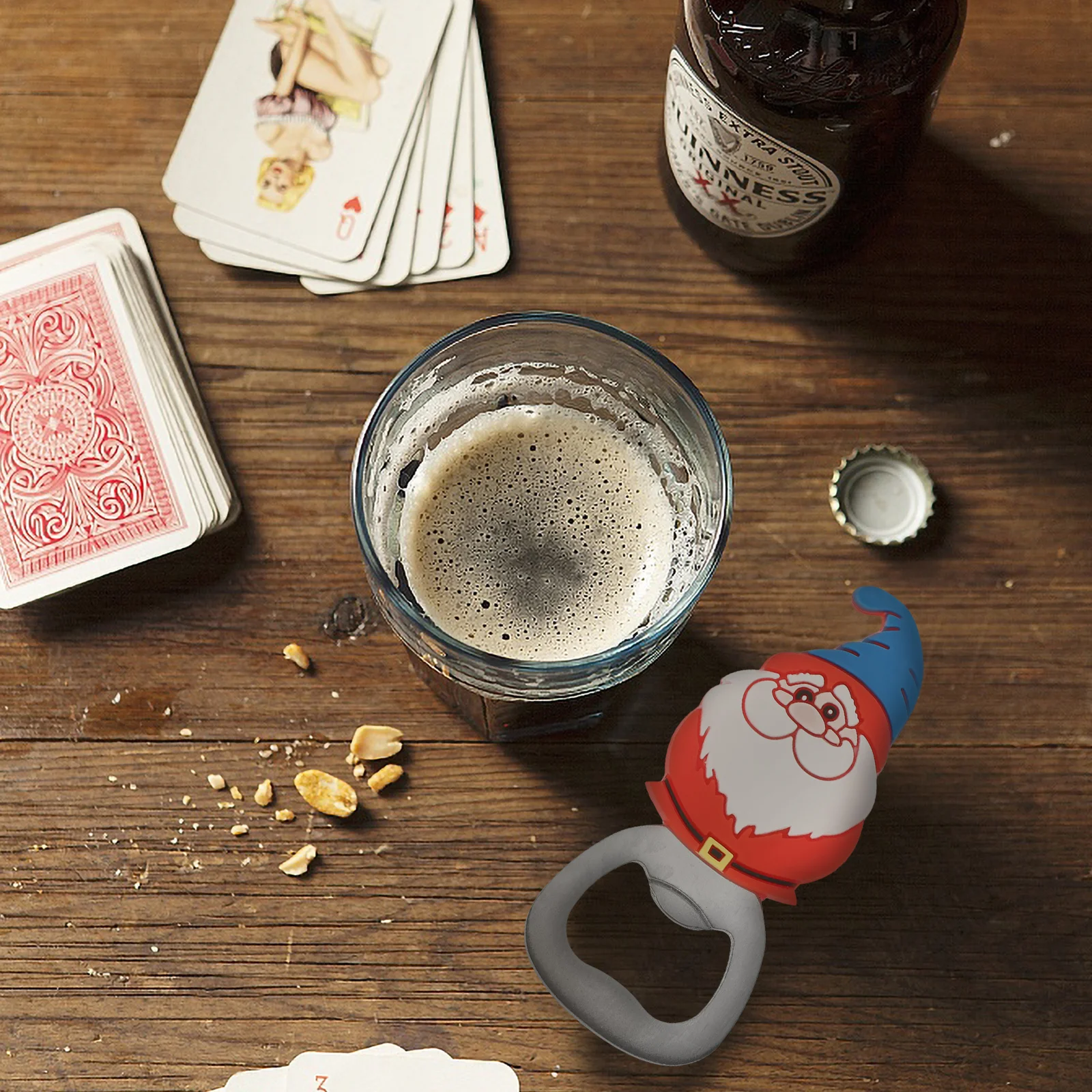 

5Pcs Christmas Santa Bottle Opener Beer Wedding Party Gift Creative Home Bar Practical Accessories Novelty Gadgets