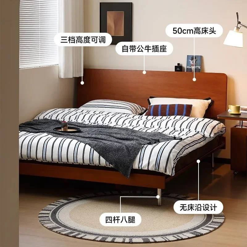 Infinity bed primary and secondary bed retro boxwood suspended bed tatami
