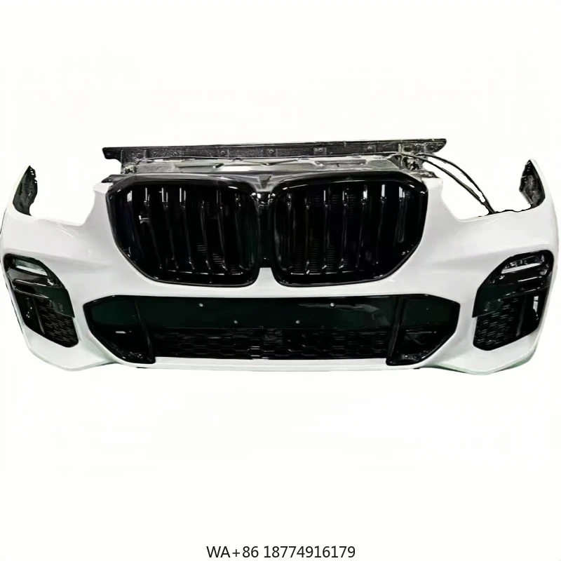 

High Quality Plastic for X5 G18 M Front Bumper Kit Used Condition Fog Light Cut-Outs Classic Style Upgrade Car Bumpers