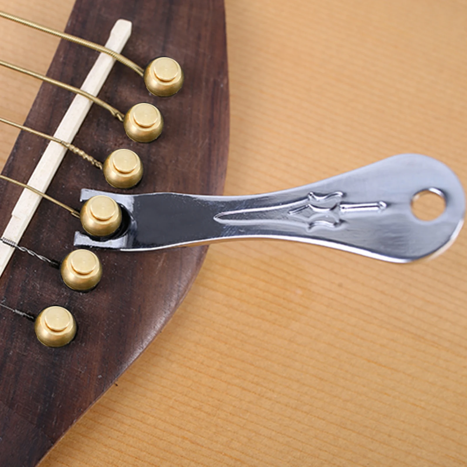 

Guitar Bridge Pin Accessories for Repair Supplies Electric Picks Endpin Tool Acoustic Guitar Parts Replacement Metal Alloy ABS